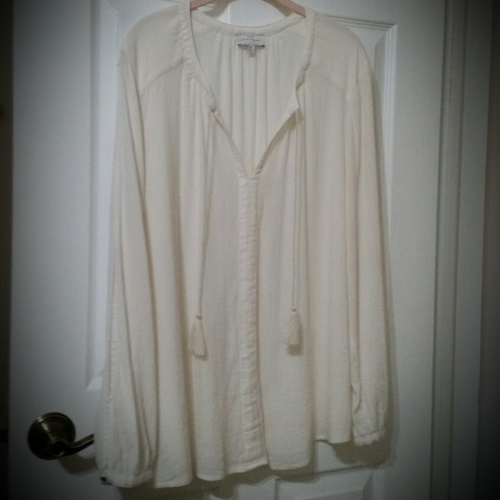 Lucky Brand Cold Shoulder Top